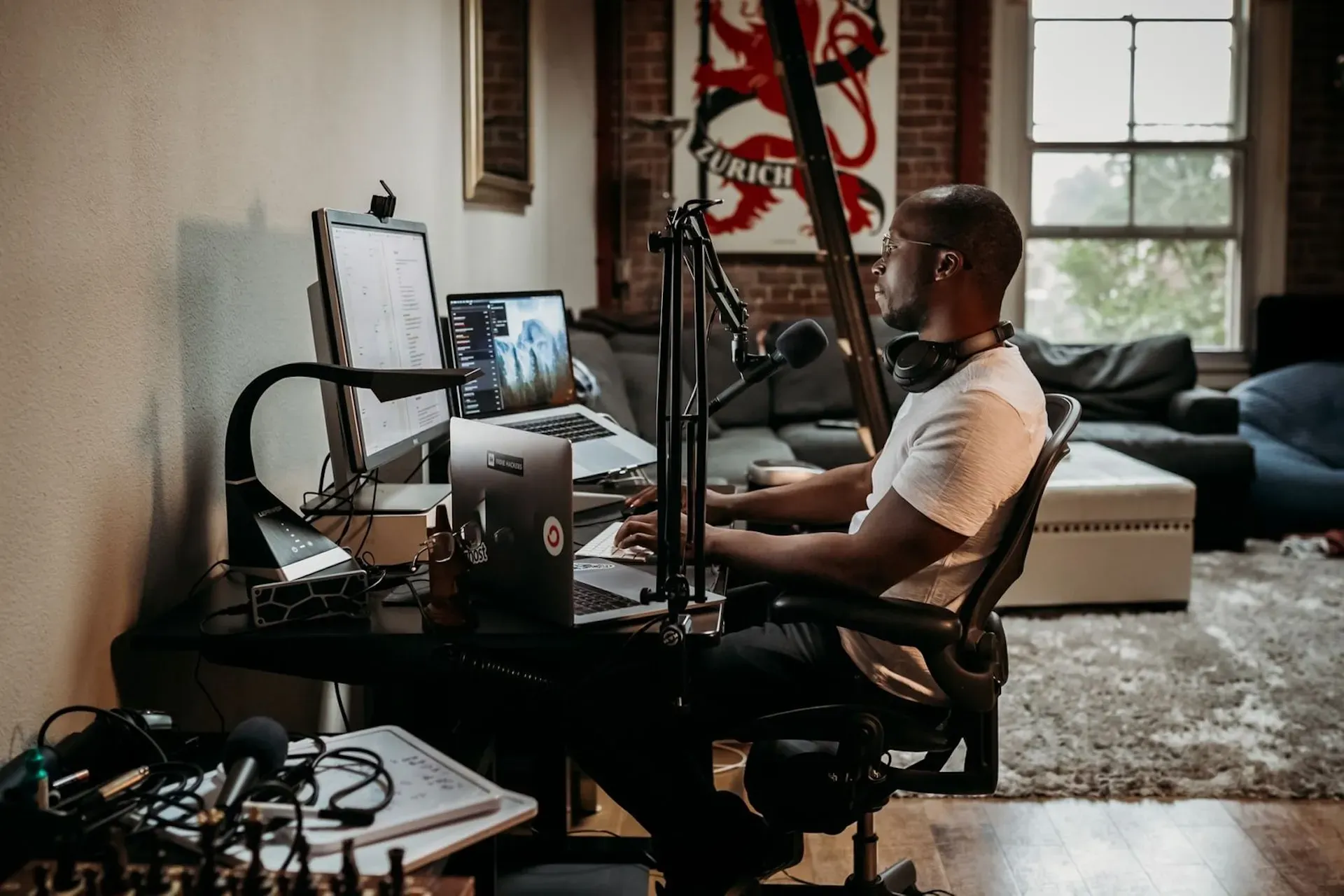 Recording music