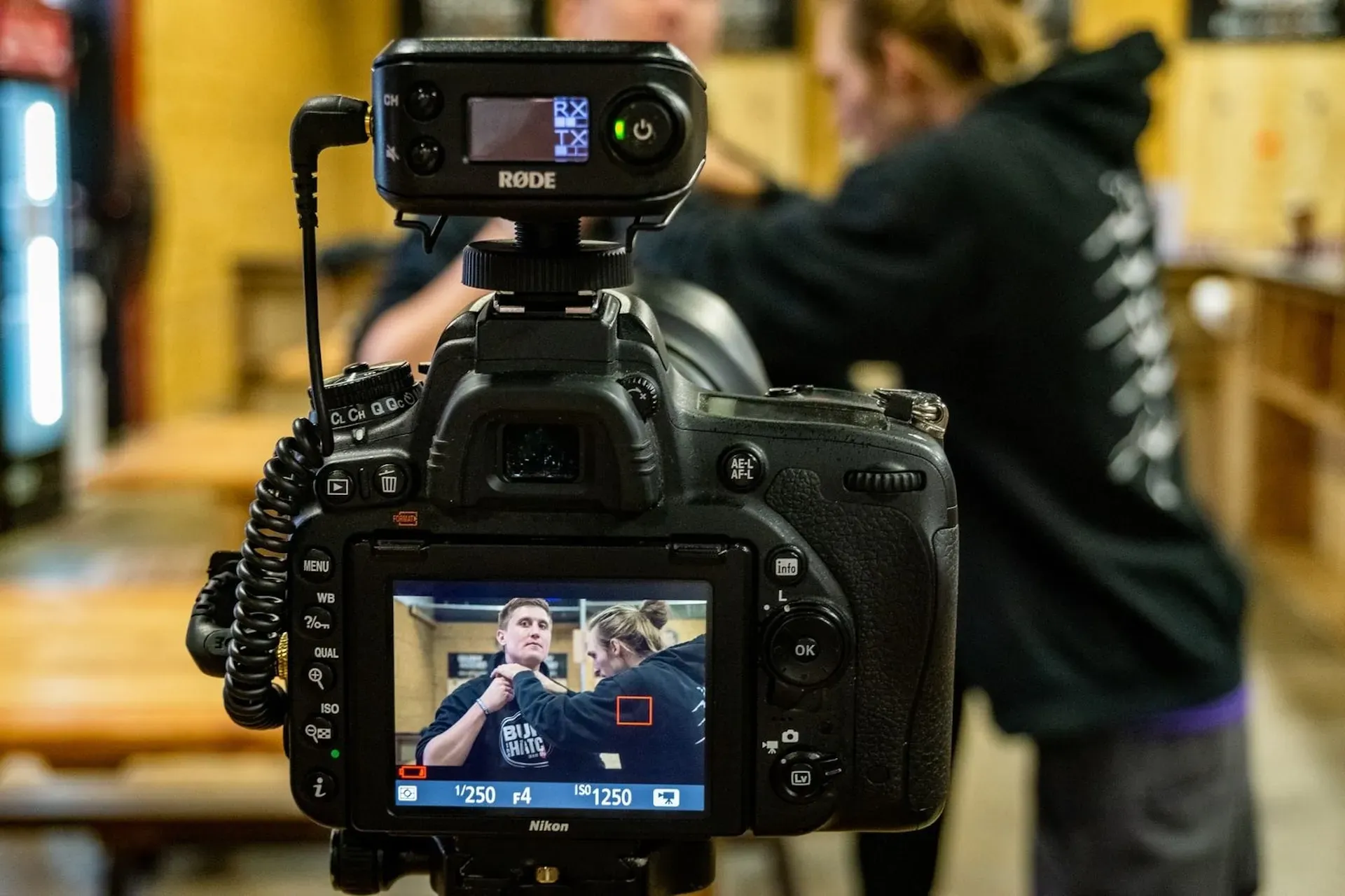 Setting up a shot